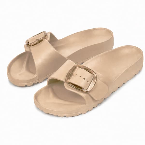 Lette slippers til kvinner – behagelige sommersandaler med spenne