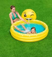 Emoji Kids' Pool with Fountain from Bestway