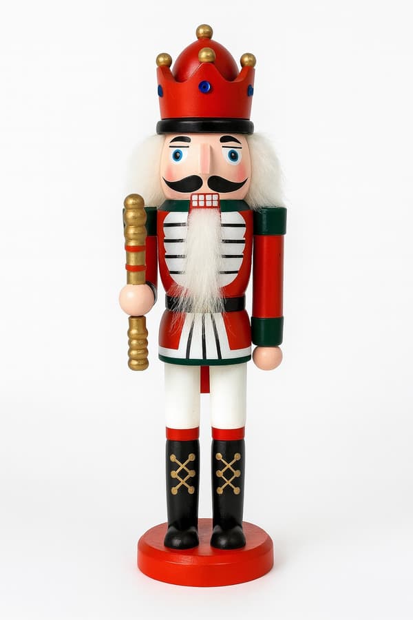 Wooden Nutcracker Figures - 24 cm - 4 Different Figures
