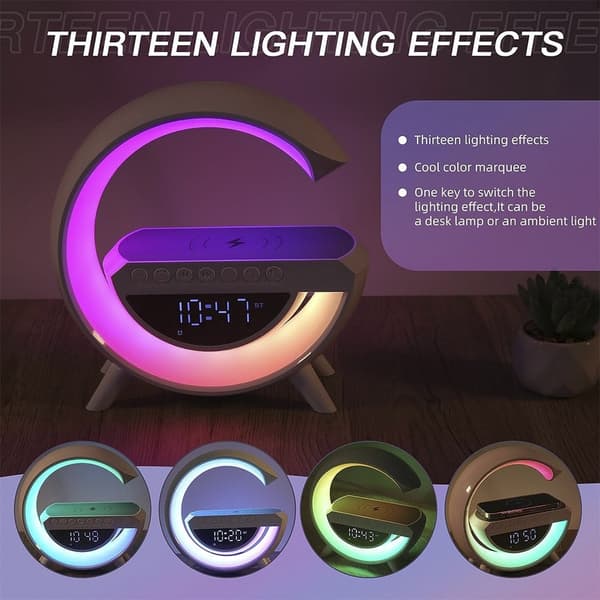 G-Light - Wireless RGB Lamp, Charger, and Bluetooth Speaker