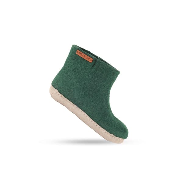 Wool Boots for Children (100% Pure Wool) with Suede Sole