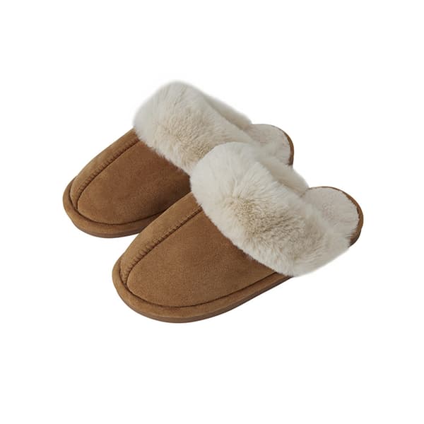 Slippers - warm and soft (brown & beige)