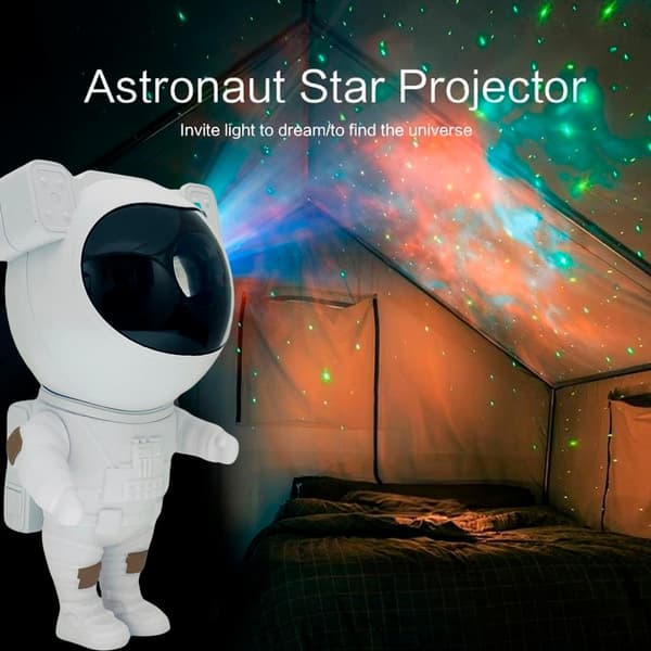 Astronaut Stjernehimmelprojektor med fjernkontroll