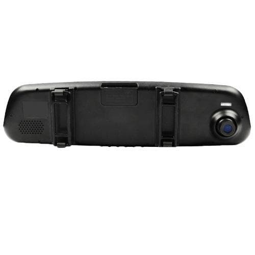 Dashcam rearview mirror with front/rear camera (Full HD and Nightvision)