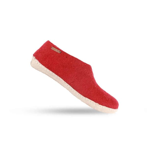 Wool Slippers (100% Pure Wool) with Suede Sole