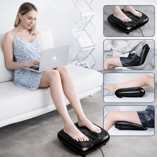 Foot Massager with Rotating Massage and Heat Therapy