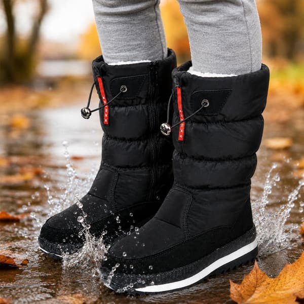 Comfortable and Warm Winter Boots for Children with Zipper