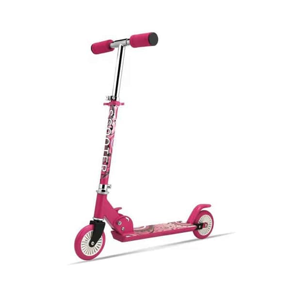 Scooter for the little ones - foldable (pink or blue)