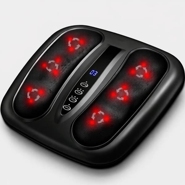 Luksus Fodmassage med roterende massage og varmeterapi