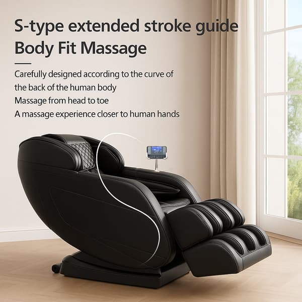 Massage Chair 8D - S-Technology, Zero Gravity and Heat Treatment - Model S9C