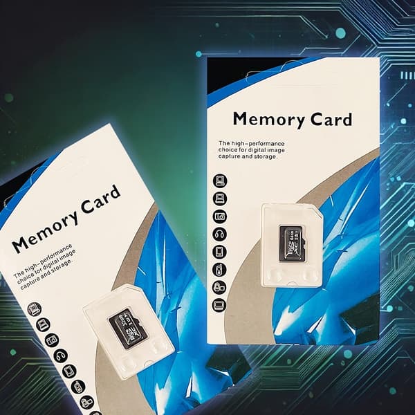 MicroSDHC Memory Card 8GB, 16GB, 32GB and 64GB