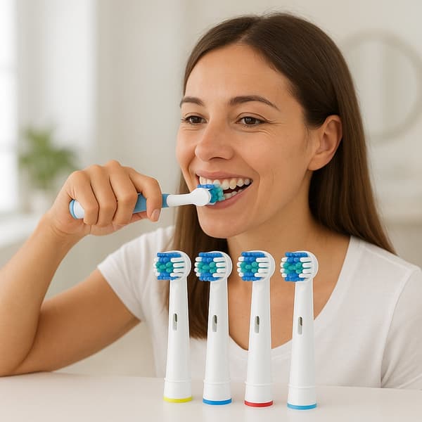 10 x 4 pcs. toothbrush heads for Oral-B