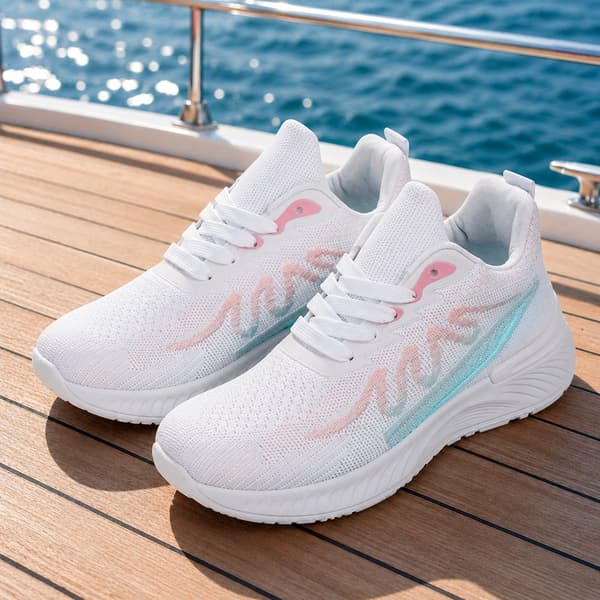 Sneakers til kvinder, med åndbare Flyknit overdel