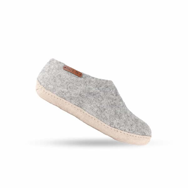 Wool Slippers (100% Pure Wool) with Suede Sole