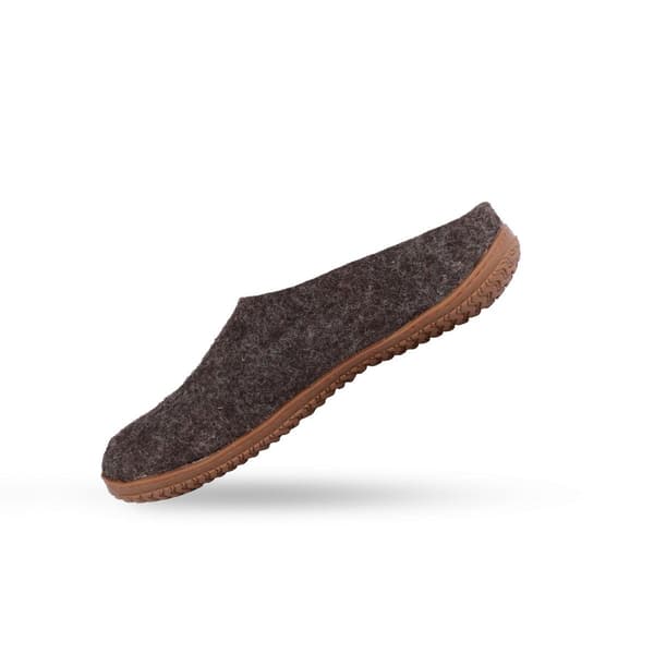 Wool Slippers (100% Pure Wool) with Rubber Sole