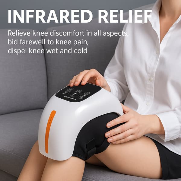 Knee massage + infrared relief -Digital screen-