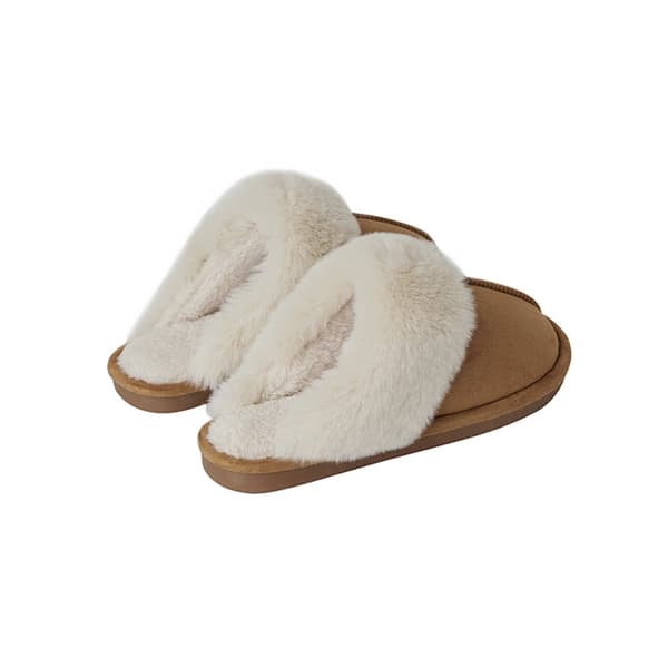 Tofflor - Varma och Mjuka (Brun & Beige)