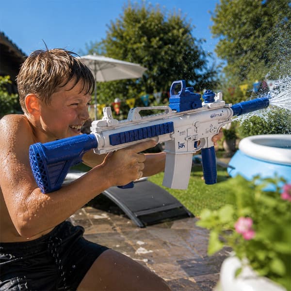 Electric Water Gun M146 – Blue Model with Scope