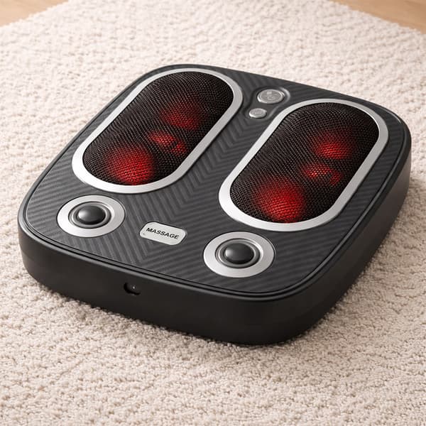 Fodmassage med varme, vibration og roterende massage