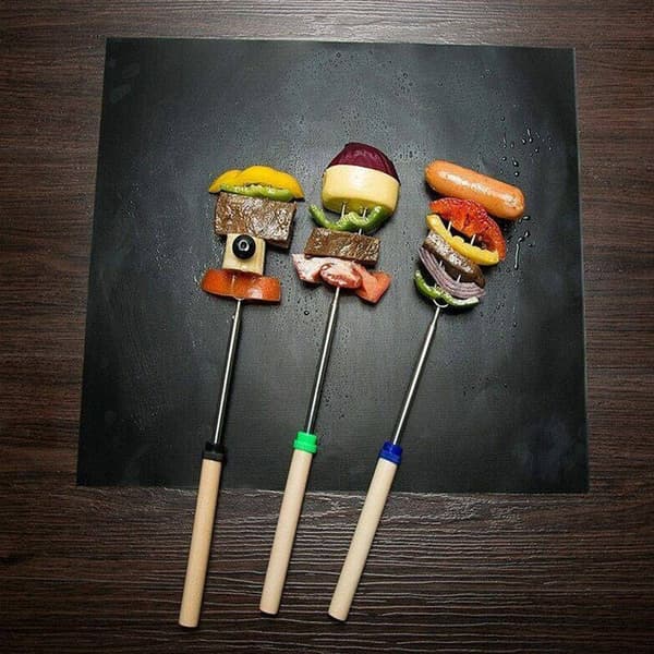 Grill/stekematte, teflonbelagt (5 stk.)