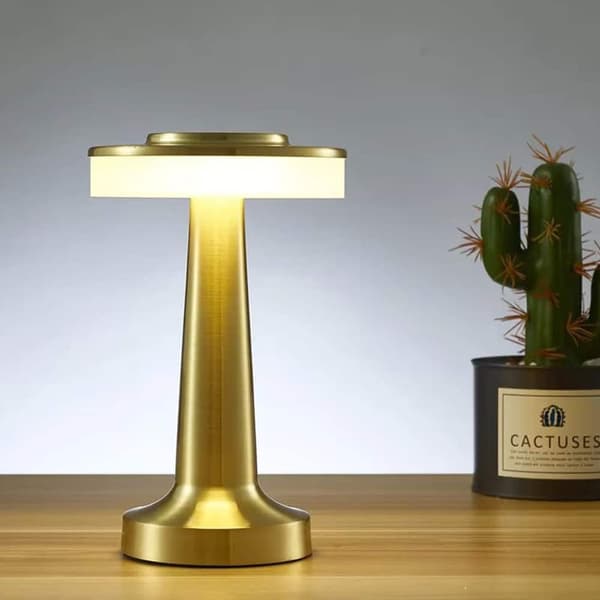 Touch LED Bordlampe med USB-lading