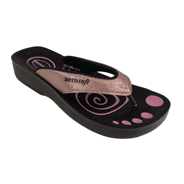Sandaler Aerosoft - Modell 825 med glitter -