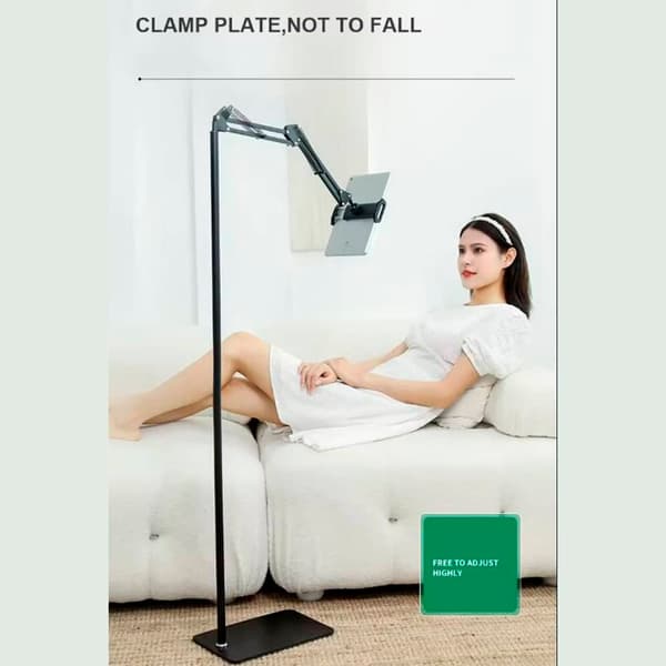 Floor Stand for Tablet and Smartphone - Adjustable and Stable Solution