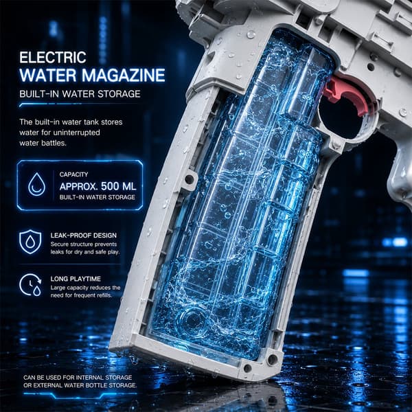 Electric Water Gun M146 – Blue Model with Scope