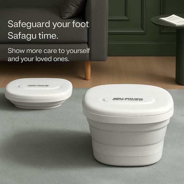 Foldable Foot Spa - Powerful Heat and Deep Massage