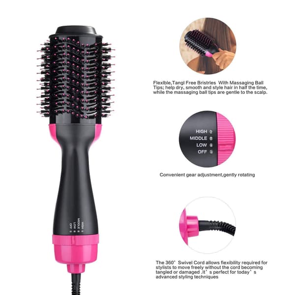 3-in-1 Styling Hairbrush