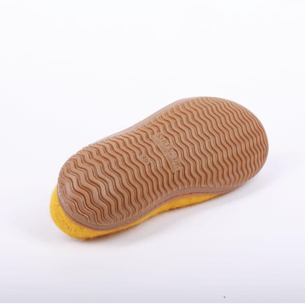 Wool Slippers (100% Pure Wool) with Rubber Sole