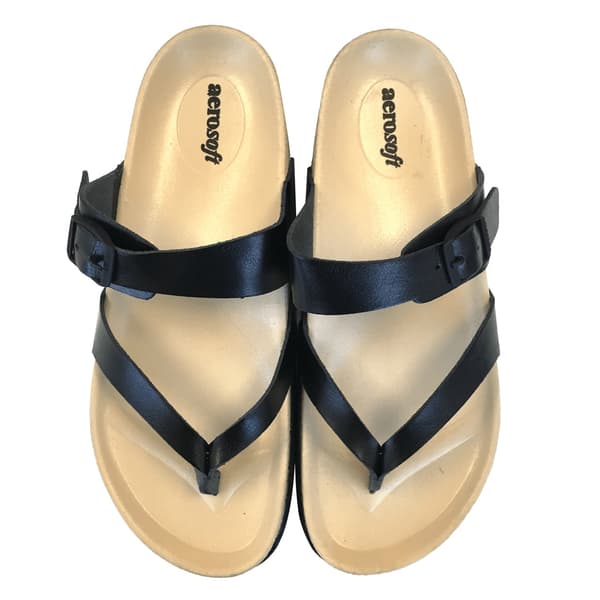 Aerosoft Soft Unisex Sandals - White or Black