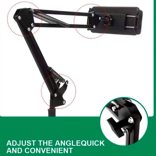 Floor Stand for Tablet and Smartphone - Adjustable and Stable Solution