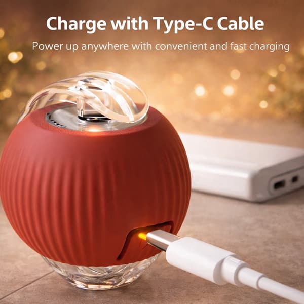 Smart interactive cat ball with string