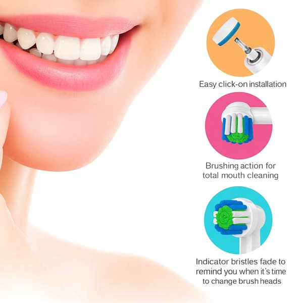 10 x 4 pcs. toothbrush heads for Oral-B