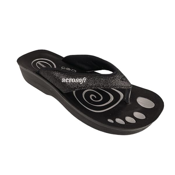 Sandaler Aerosoft - Model 825 m. glimmer -