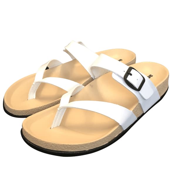 Aerosoft Soft Unisex Sandals - White or Black