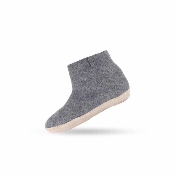 Wool Boots (100% Pure Wool) with Suede Sole