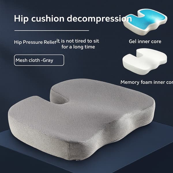 Ergonomisk Memory Foam Sittepute