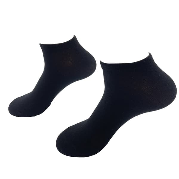 Bambu Ankelstrumpor 10-pack (Svart)