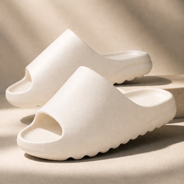 Slippers - Soft and non-slip - black, green or white -