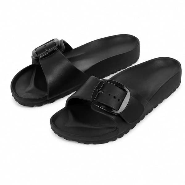 Lette slippers til kvinner – behagelige sommersandaler med spenne