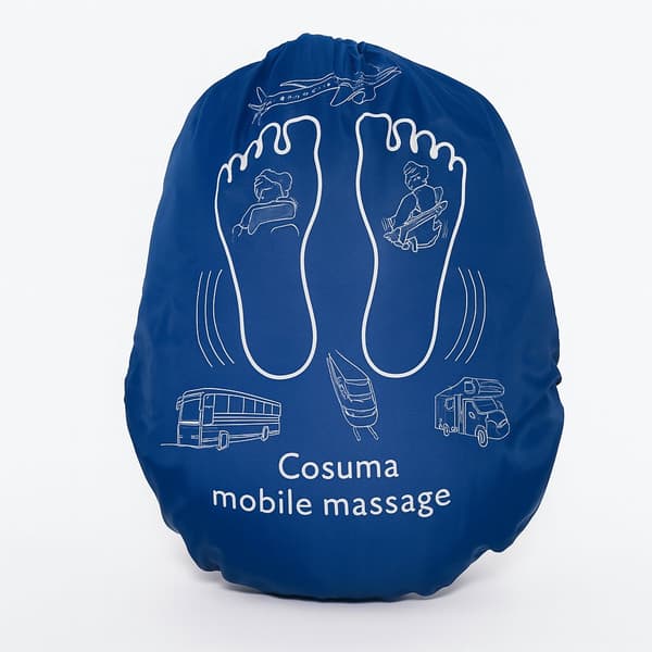 Neck pillow with built-in massage memory foam two speeds