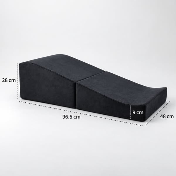 Ergonomisk støttepute, foldbar – fleksibel komfort og flere posisjoner