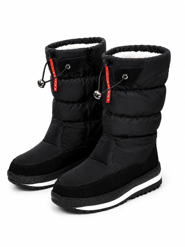 Comfortable and Warm Winter Boots for Children with Zipper