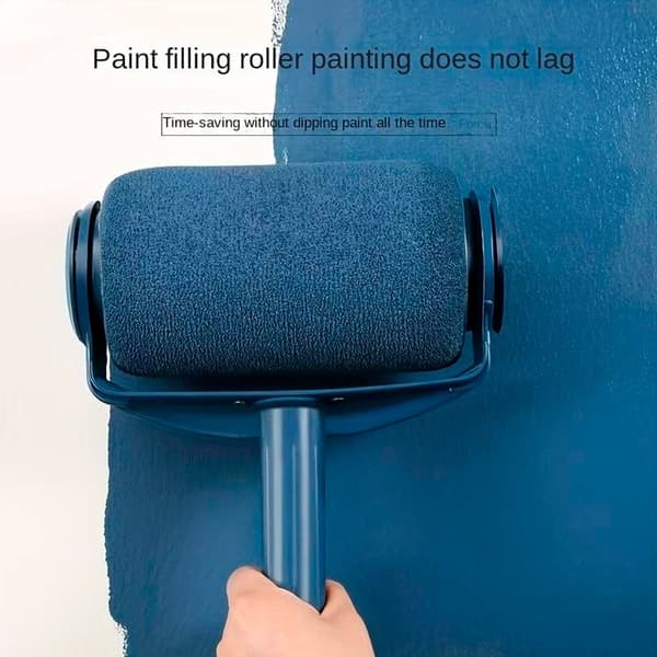 Påfyllbare, anti-dryppende malingsruller