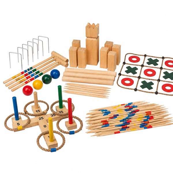 Summer's Big Garden Game Package with 5 Classic Garden Games