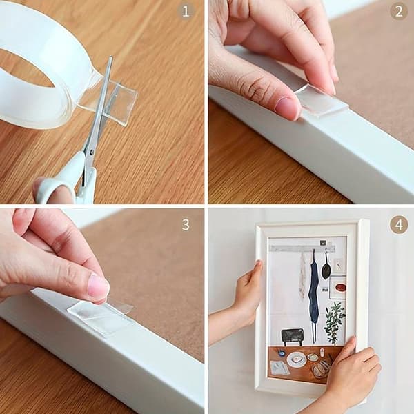 Reusable Strong Double-Sided Tape