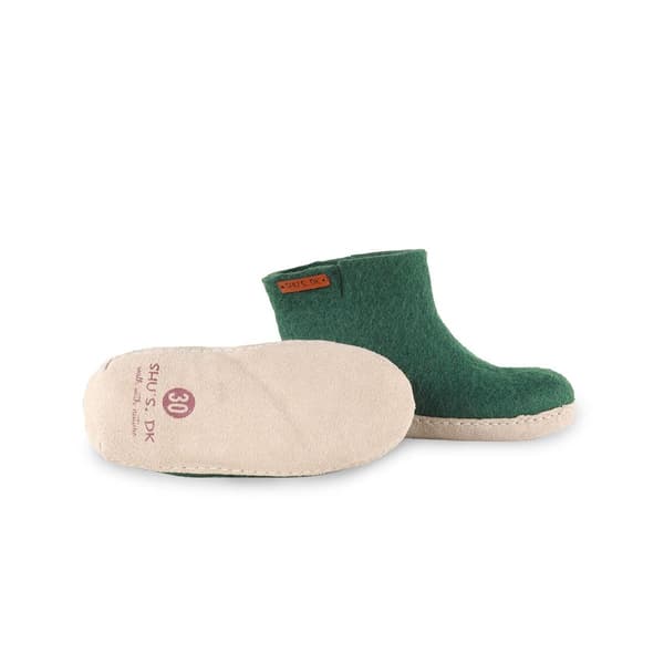 Wool Boots for Children (100% Pure Wool) with Suede Sole