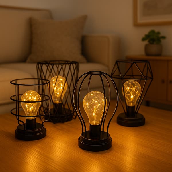 LED Decorative Lamp in Industrial Style